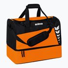 Tréningová taška ERIMA Six Wings Sports Bag With Bottom Compartment 35 l orange/black