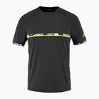 Pánske tenisové tričko Babolat Aero Crew Neck Black 2MS23011Y