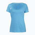 Dámske tričko Babolat Play Cap Sleeve Top cyan blue