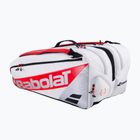 Babolat RH Pro Padel Juan Lebron 62 l white/ silver/ red padel bag