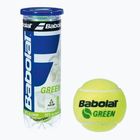 Tenisové loptičky Babolat Green 3 ks. žlté