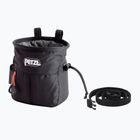 Vrecúško na magnézium Petzl Saka Poche black