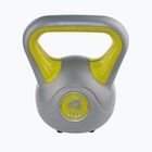 Kettlebell Sveltus Fit 4 kg sivá/žltá