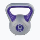 Kettlebell Sveltus Fit 6 kg šedá/fialová