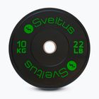 Olimpijský bumper kotúč Sveltus Training Olympic Disc 10 kg black