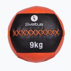 Lopta Svetlus Wall Ball 9 kg čierna/červená