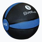 Medicínska lopta Sveltus 4 kg čierna/modrá