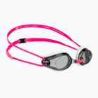 Plavecké okuliare arena Tracks white/smoke/fuchsia