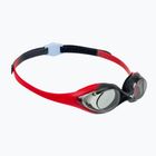 Detské plavecké okuliare arena Spider red/smoke/black