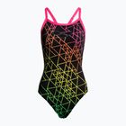 Dámske jednodielne plavky arena Reticulum One Piece black 83/59