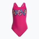 Arena Sparkle Jednodielne detské plavky L fresia rose/mango