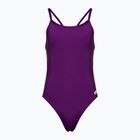 Dámske jednodielne plavky arena Team Challenge Solid purple 4766