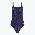 Dámske jednodielne plavky arena Kikko Pro Challenge Back navy/navy multi