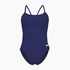 Dámske jednodielne plavky arena Lace Back Solid navy/white