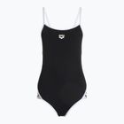 Dámske jednodielne plavky arena Icons Super Fly Back Solid black / white