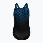 Detské jednodielne plavky arena Kikko V Swim Pro Back black/blue china