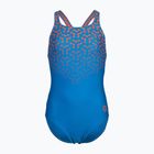 Detské jednodielne plavky arena Kikko V Swim Pro Back blue china/calypso coral