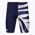 Pánske plavky arena Multi Stripes Swim Jammer navy/white multi