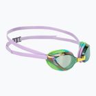 Plavecké okuliare Arena Python Mirror green/violet/green