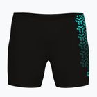 Pánske boxerky arena Kikko V Swim Mid Jammer Graphic black/water