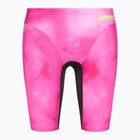 Pánske plavecké džemmery arena Tie-Dye Jammer Allover Print shocking pink multi/black