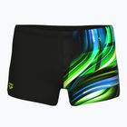 Pánske plavky boxerky arena Bloom Swim Short multi black/black