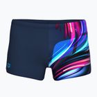 Pánske plavky boxerky arena Bloom Swim Short multi navy/navy