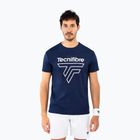 Pánske tenisové tričko Tecnifibre Team Corpo Tee navy blue