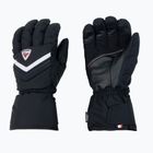 Pánske lyžiarske rukavice Rossignol Legend Impr black/white