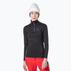 Dámske termo tričko Rossignol Classique 1/2 Zip s dlhým rukávom black