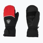 Detské lyžiarske rukavice Rossignol Jr Tech Impr M športové červené