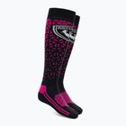 Pánske lyžiarske ponožky Rossignol L3 Wool & Silk orchid pink