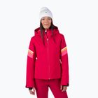 Dámska lyžiarska bunda Rossignol Strawpile Jkt ruby red
