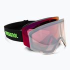 Lyžiarske okuliare Rossignol Otava Hero black/persimmon/pink