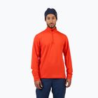 Pánska lyžiarska mikina Rossignol Mid Layer Stertch Half Zip golden gate