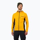 Pánska mikina Rossignol Blackside Mix Full Zip Hoodie Fleece saffron yellow