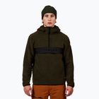Pánska mikina Rossignol Alltrack Anorak Fleece olive shadow