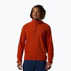 Pánska fleecová mikina Rossignol Quarter Zip Fleece rooibos tea