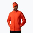 Pánska mikina Rossignol Hero Stretch Fleece neon red