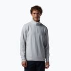 Pánska lyžiarska mikina Rossignol Mid Layer Stertch Half Zip light grey