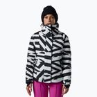 Dámska lyžiarska bunda Rossignol Snowblaze Down resort bold lines black
