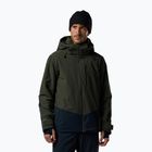 Pánska lyžiarska bunda Rossignol 4WS Blackside Insulated olive shadow/black