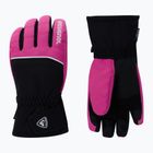 Detské lyžiarske rukavice Rossignol Tech Impr G electric fuchsia