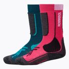 Detské lyžiarske ponožky Rossignol Essential 2 pack electric fuchsia