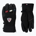 Pánske lyžiarske rukavice Rossignol Strato R-Shell Dry black