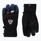 Pánske lyžiarske rukavice Rossignol Strato R-Shell Dry dark navy