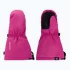 Detské lyžiarske rukavice Rossignol Mittens R-Shell Dry electric fuchsia