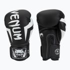 Venum Elite boxerské rukavice čiernobiele 0984