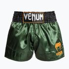 Pánske tréningové šortky Venum Classic Muay Thai green/gold/black