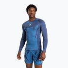 Pánsky tréningový longsleeve Venum Attack Rashguard Longsleeve navy blue